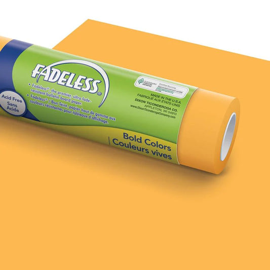 Fadeless-Paper Roll - Sunset Gold (1218mm x 3.6m)