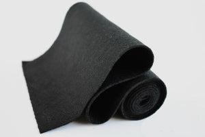 Felt Rolls - 45cm X 5m - Black