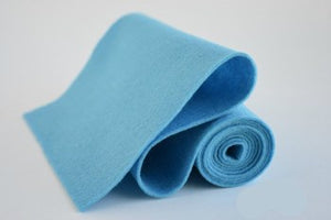 Felt Rolls 45cm X 5m - Light Blue