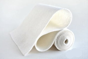 Felt Rolls - 45cm X 5m White
