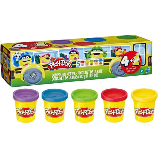 PlayDoh - School Bus Pack (5 Tubs)