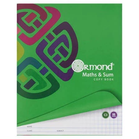 Ormond 88pg C3 Sum Copy Book (Single)