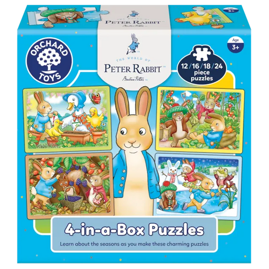 Orchard Toys Peter Rabbit 4 in a Box puzzle