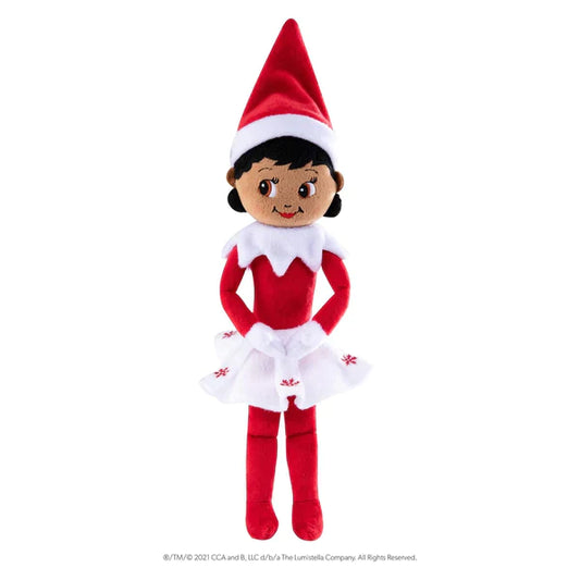 Elf Plushee Pals Snuggler Girl Dark Tone 12 Inch