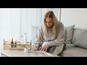 Mini Craft Decoration Kit -  Silver Christmas Ornaments (Metal) video