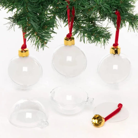 Large Photo Baubles (Pack of 4)