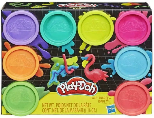 PlayDoh - Neon Colours (8 Pack)