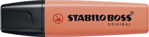 Stabilo Boss Pastel Highlighter - Coral Red