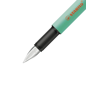Stabilo beCrazy! Uni Colours Fountain Pen - Minty Green (Blue Ink)