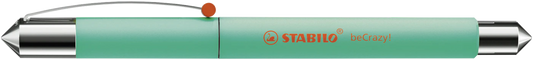 Stabilo beCrazy! Uni Colours Fountain Pen - Minty Green (Blue Ink)