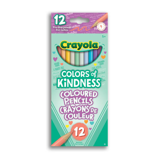Crayola Colours Of Kindness Pencils - 12 Colours