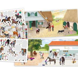 Create Your Happy Horses Colouring Book