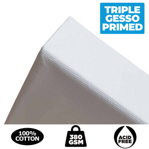 Canvas Primed 30x40cm 350gsm