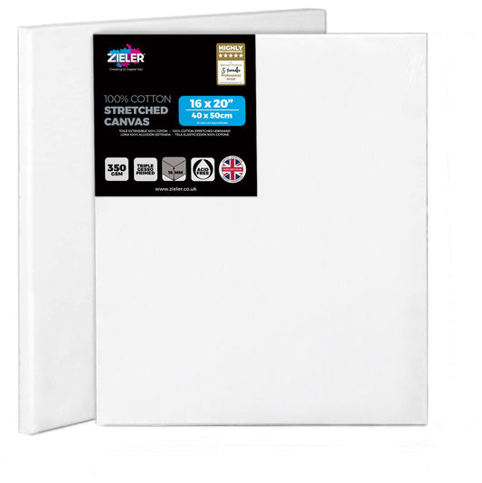 Canvas Primed 40x50cm 350gsm