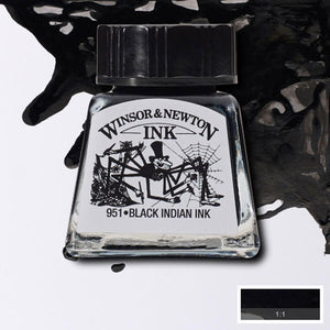 BLACK INDIAN INK 14ML