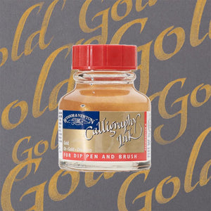 Winsor & Newton 30ml Calligraphy Ink - Gold