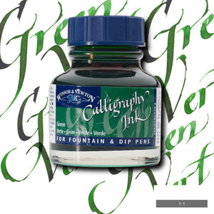 Winsor & Newton 30ml Calligraphy Ink - Green