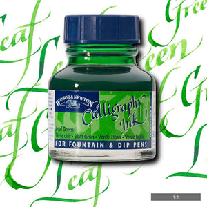 Winsor & Newton 30ml Calligraphy Ink - Leaf Green