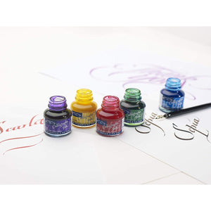 Winsor & Newton 30ml Calligraphy Ink- Lemon Yellow