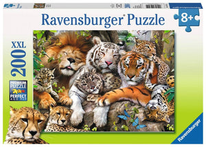 Big Cat Nap 200 Piece Xxl Jigsaw Puzzle
