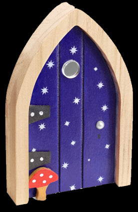 The Irish Fairy Door Navy Door