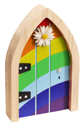 The Irish Fairy Door Rainbow Door