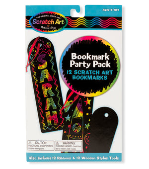 Bookmark Scratch Art Party Pack
