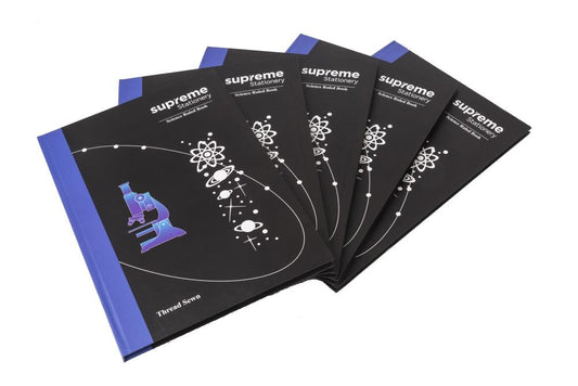 Supreme A4 Hardback Science Book - 128 Pages