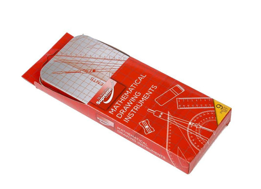 Supreme Maths Set - 9 Piece Tin