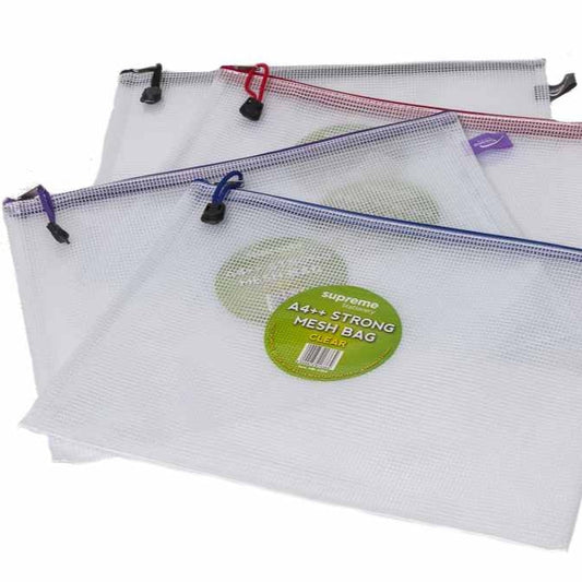 Supreme Clear Mesh Bag - A4