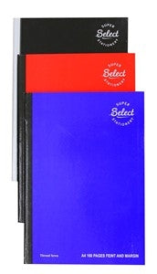 Hardback Copybook - A4 (Assorted Colours)