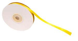 Satin ribbon 10mm yellw