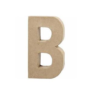 Papier Mache Letter 20Cm - B