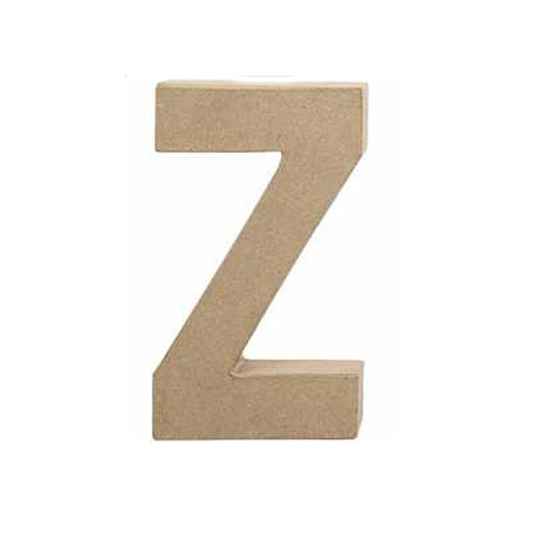 Papier Mache Letter 20Cm Z