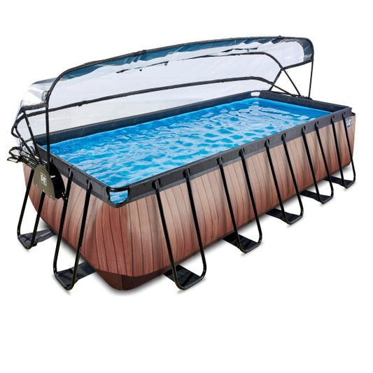 EXIT Frame Pool 5.4x2.5x1.22m (12v Sand filter