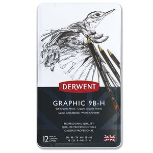 DERWENT GRAPHIC SKETCHING TIN 12