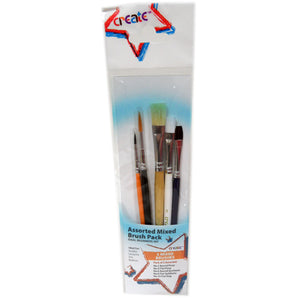 CREATE 5 MIXED BRUSHES