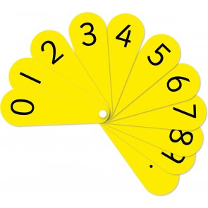Pupil Number Fan Set (10)