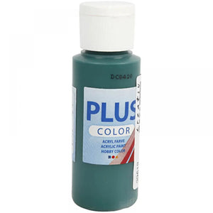 Plus Colour Craft Paint - Dark Green 60ml