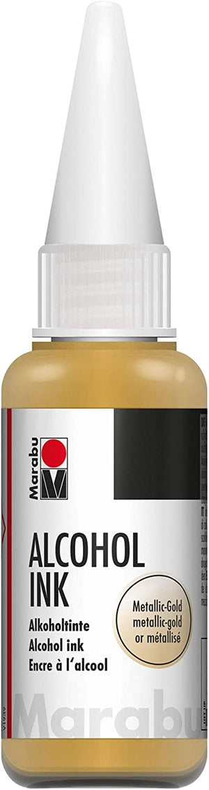 Marabu Alcohol Ink Metallic Gold 784 20Ml