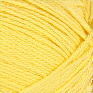 Cotton Yarn, yellow, no. 8/4, L: 170 m, 50 g