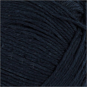 Cotton Yarn, dark blue, no. 8/4, L: 170 m, 50 g