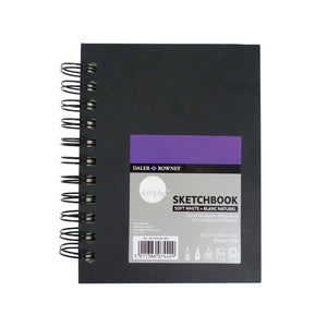 SIMPLY WIREBOUND SKETCHBOOK 100G 4X6 80SH