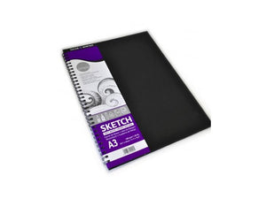 SIMPLY WIREBOUND SKETCHBOOK 100G  A3 54SH