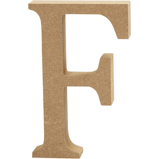 MDF Letter 13cm F