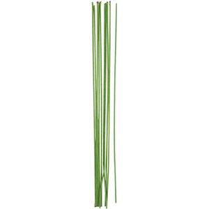 Floral Stem Wire, Green, L: 30 Cm, D: 2 Mm, 20 Pc/