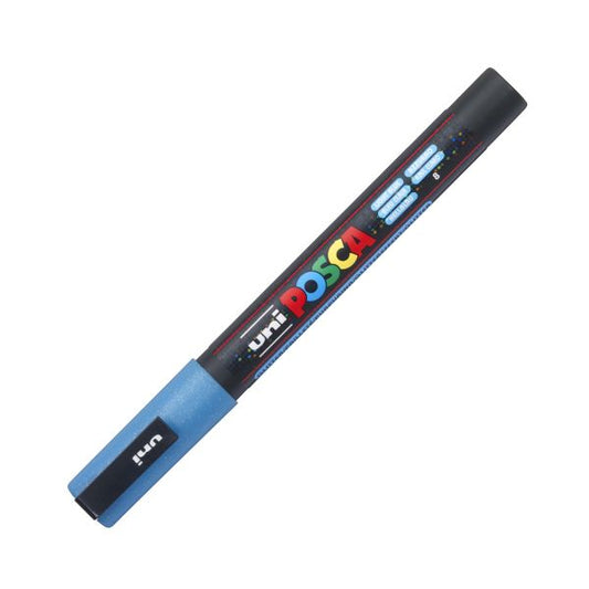 Posca Pc-3M Sparkling Light Blue Paint Marker