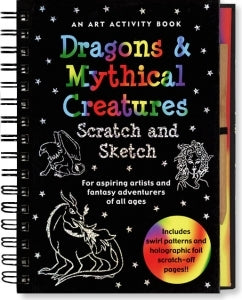 Scratch And Sketch Dragons And Mythical