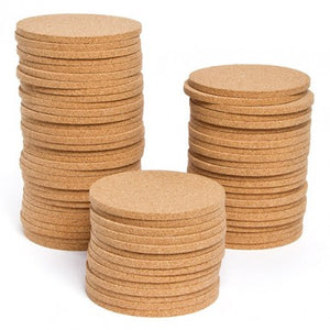 Cork Coasters Classpack (Pack of 50)