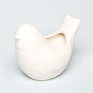 Bird Ceramic Flowerpots (Box of 4)